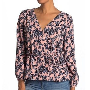 JCrew fit and flare blouse